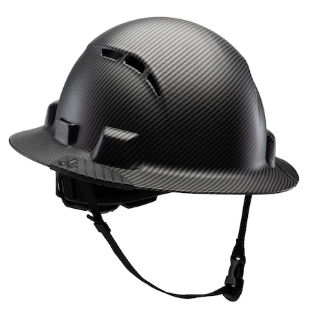 Lift Safety IDAX Full Brim - Vented (Carbon Fiber) - ANSI-C, TYPE 1 HIDV-24CB