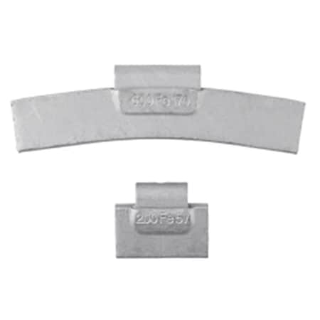 Ammco 6 oz BTCALFE Coated Steel Clip-On Wheel Weight - Pack of 25 AMMBTCALFE600