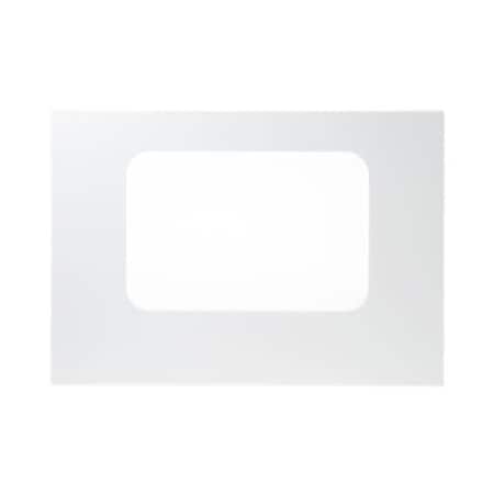 Ge GLASS OVN DR WHT WB56T10145