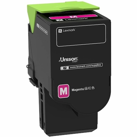 Lexmark MAGENTA RETURN PROGRAM TONER CARTRIDGE TAA FOR USE IN CS/CX421, 5 78C00MG