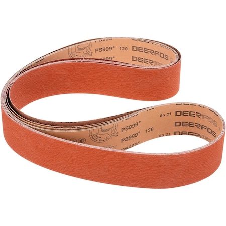 Grizzly 3" x 79" Ceramic Sanding Belt 120 grit, 5PK T31807