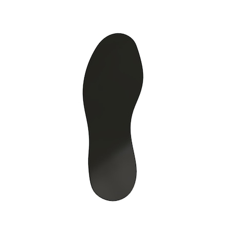 Safetytac SafetyTac Footprints - Black, 15-Pack, 11.5in x 3.5in STF1103