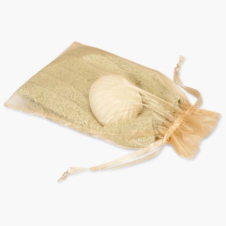 Nashville Wraps Champagne Organza Favor Bags, 6x10, 10PK B95328