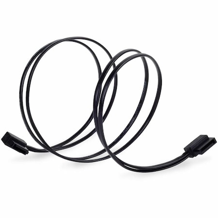 Silverstone 500mm SATA to SATA Cable- Black CP11B-500