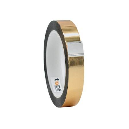 Wod Tape MPFT1 Metalized Polyester Mylar Film Tape Gold: 3/4 in. x 72 yds, 64PK WOD MPFT1-00750-64-72-GOL
