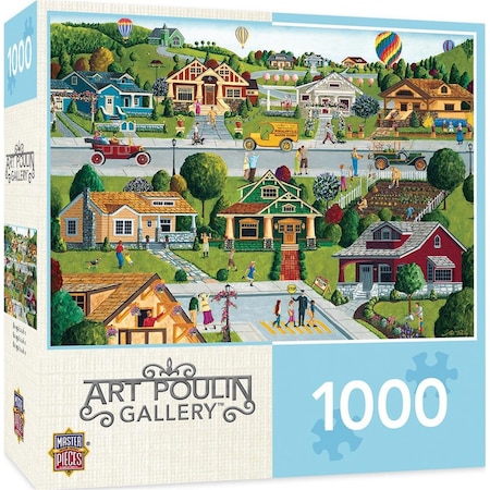 Tropical Pepper Co. Masterpieces Puzzle  Hometown Gallery, 1000PK 71824