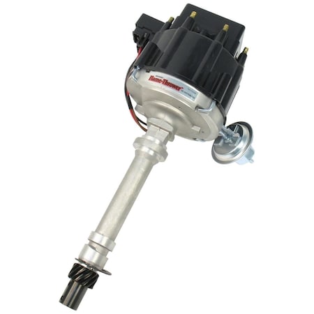Olympian Athlete Flame-Thrower Black Cap Distributor HEI for Chevrolet Small Block & Big Block OL3553164