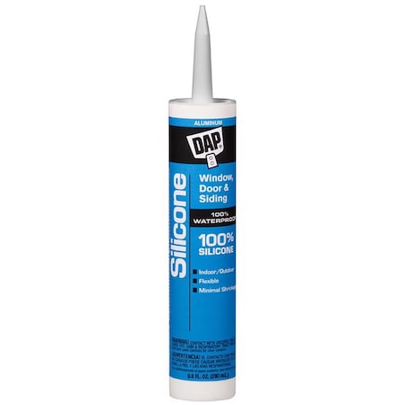 Dap Aluminum Silicone Rubber Door/Siding/ Window Sealant 10.1 oz 7079808643