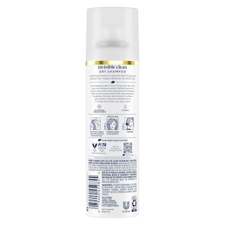 Dove Invisible and Fresh Advanced Dry Shampoo, 5 Fluid Ounce, 12PK 64405911