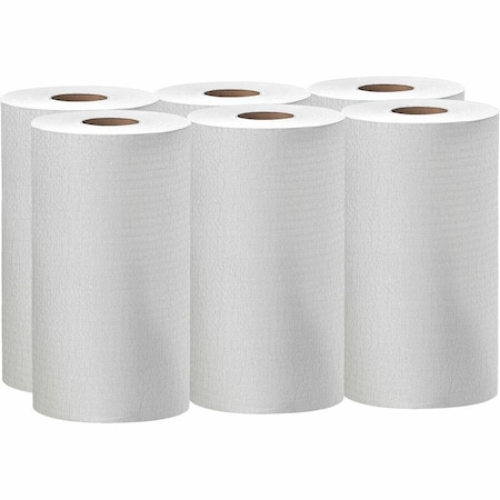 Wypall WypAll General Clean X60 Multi-Task Cleaning Cloths (35421), Small Roll, White, 130 Sheets / Roll 35421