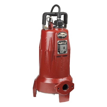 Liberty Pumps OmnivoreGrinderPump, 50ft, 208/230VAC LSG203M-5