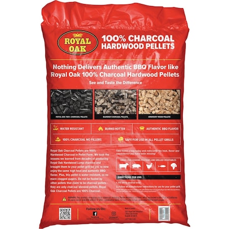 Royal Oak 20 Lb. 100% Charcoal Pellets 800-000-285
