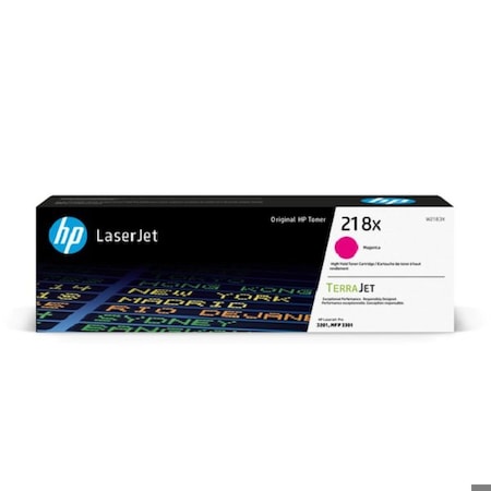 Hp 218X High Yield Magenta Original LaserJet Toner Cartridge, 2,500 Yield W2183X