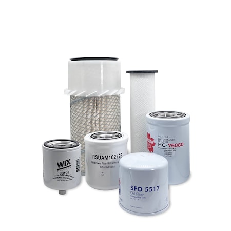 Hero Preventative Maintenance Kit Bobcat S130 Skid Steer Loader With Spin-On Cooling Fan Filter MSU-BC-0471