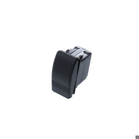 Switch Components Contura Style Rocker, 6P DPDT ON-OFF-ON, Black IP56 SRD2-2G-DC-1-BNN