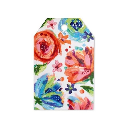 Nashville Wraps Posh Peonies Gloss Gift Tag, 2.25x3.5, 50PK PTPPF