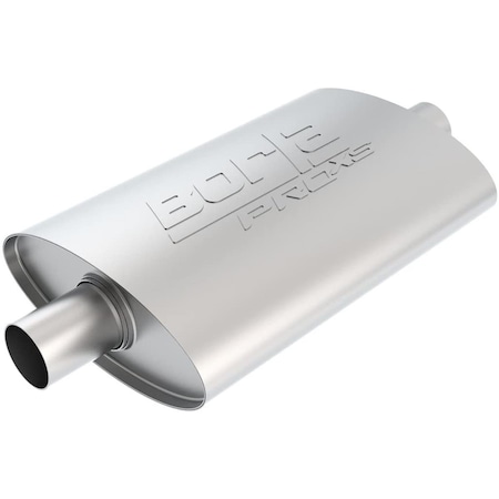 Borla 2.25 in. 14 x 4 x 9.5 Center & Center Muffler BRL40363