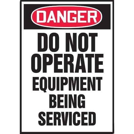 Accuform OSHA DANGER LOCKOUTTAGOUT LABEL DO LLKT111