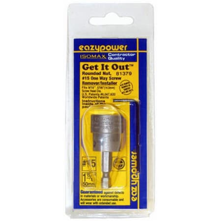 Eazypower 81379 No. 15 1 Way Screw Remover 111577