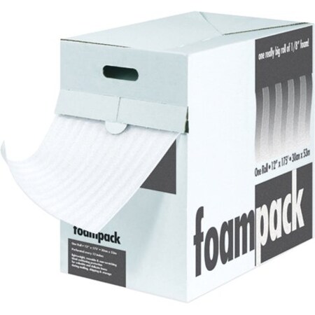 Partners Brand Air Foam Dispenser Packs, 1/16" x 12" x 350', White, 1/Each FD11612