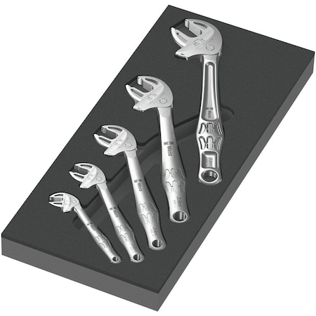Wera 9732 Foam insert 6004 Joker set 1, 5 pieces 5150122001