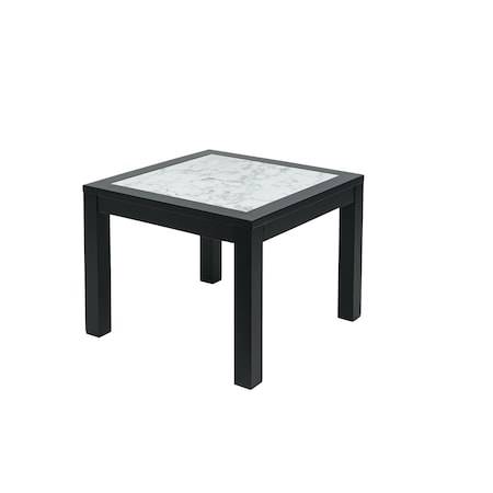 Bfm Seating Belmar Inlay End Table PH6105CR-BL