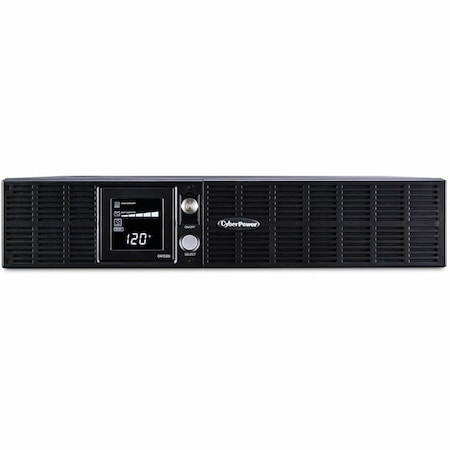 Cyberpower UPS System, Line Interactive, Out: 120 V AC In: 90 V AC, 140 V AC OR1500LCDRT2U