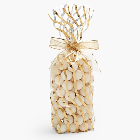 Nashville Wraps Gold Twist 1.4 mil Cello Bags, 2.75x2x10.5, 100PK 94092
