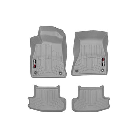 Weathertech Grey, Front and Rear Floorliners 46937-1-4