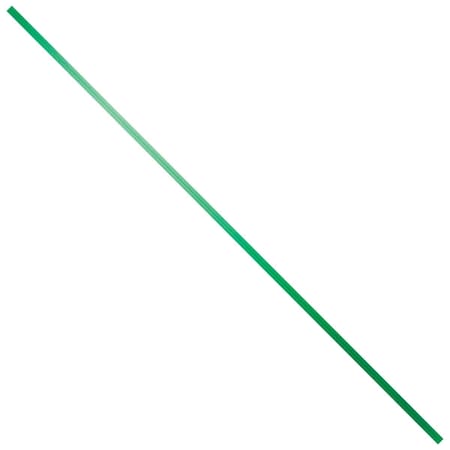Powerhouse 8 x 0.15 in. Twist Ties, Metallic Green PO2833606