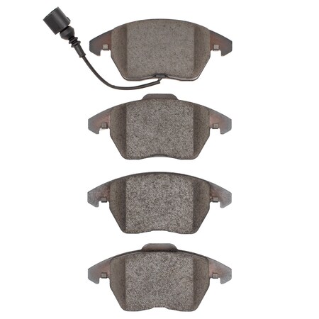 Dynamic Friction Co 5000 EURO CERAMIC BRAKE PADS 1600-1107-00