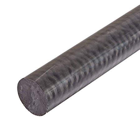 Online Metal Supply 1.313 (1-5/16 inch) x 36 inches, Nylon 6/6 Plastic Round Rod, Nylatron GS MDS NYLGSRRD1.313L36.1
