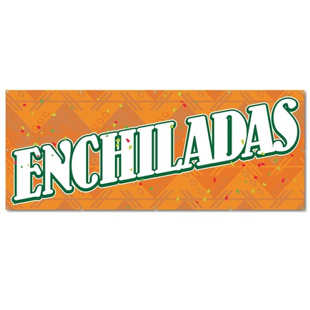 Signmission Enchiladas, 48 Inch, Banner B-120-30371