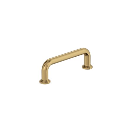 Amerock Factor 3 inch 76mm Center-to-Center Champagne Bronze Cabinet Pull BP37380CZ
