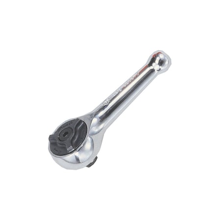 Genius Tools 3/8in Dr. 72 Teeth Stubby Reversible Ratchet 380370