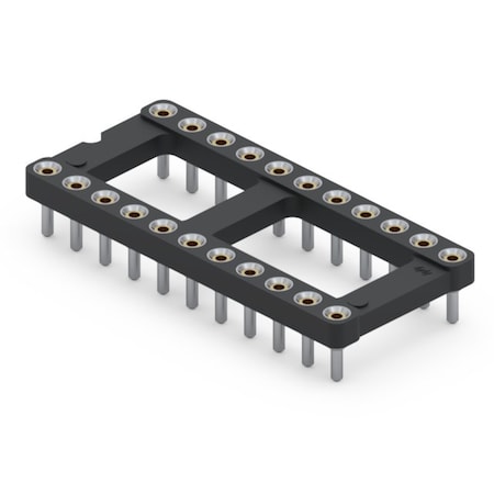 Mill-Max Decoupling Capacitor Dip Sockets-115-93-424-41-003000 115-93-424-41-003000