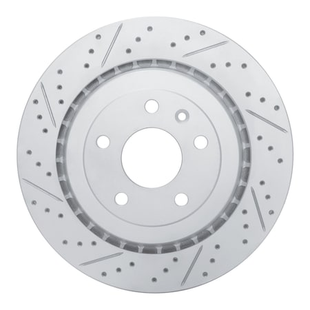 Dynamic Friction Co DFC Geoperformance Rotor - Drilled and Slotted 830-47047L