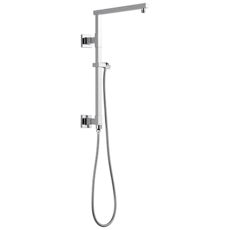 Delta Universal Showering Components Emerge 18" Angular Shower Column 58410-PR