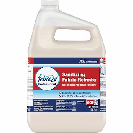 Proctgambl Febreze, PROFESSIONAL SANITIZING FABRIC REFRESHER, LIGHT SCENT, 1 GAL, READY TO USE, 3PK 72136