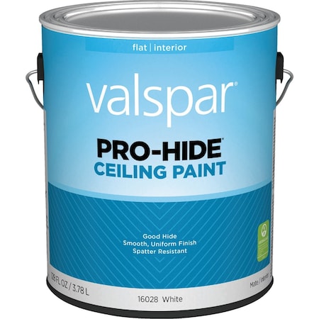 Valspar Pro Hide Ceiling Paint Wht 1 Gal. 028.0016028.007