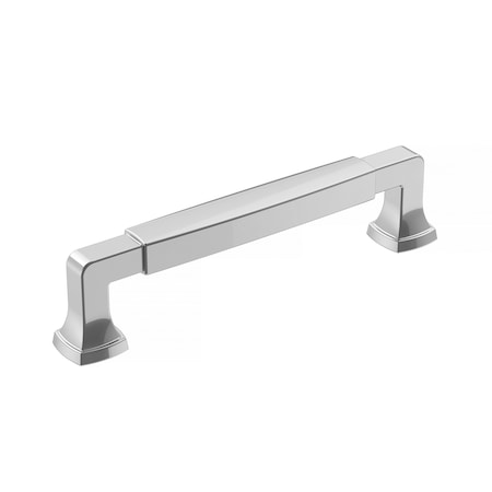 Amerock Stature 5-1/16 in 128 mm Center-to-Center Polished Chrome Cabinet Pull BP3688826