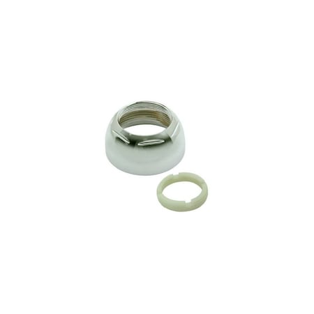 Brasscraft Lavatory Sink Cap With Adjusting Ring, Delta/Danze/Glacier Bay, Single-Lever, Chrome SLD0175