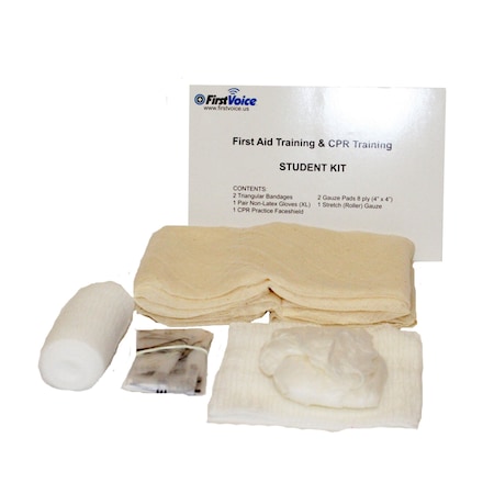 First Voice First Voice First Aid Kit & CPR Trainiing Kit 1 each GFAT3