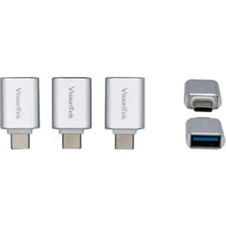 Acoustic USB-C to USB-A - 1 x Type A Female USB - 1 x Type C Male USB, 3PK AC3561495