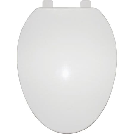 Prosource Toilet Seat Elong Plastic Wht KJ-873A1-WH