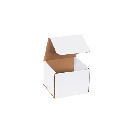 Bubblefast 50-5 x 5 x 4'' White Corrugated Mailers, 50PK BFM554