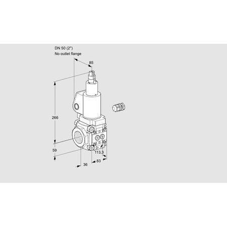 Honeywell Kromschroder VAS350/-R/LWSL KS88007991