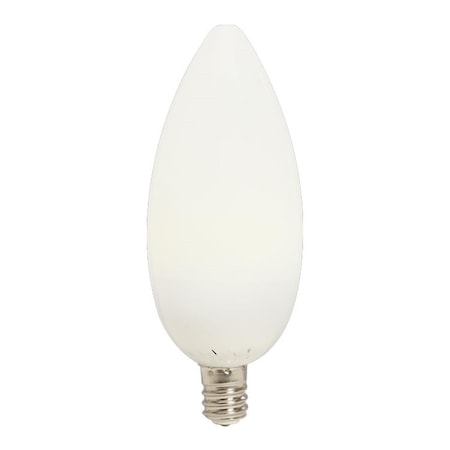 Viribright&174 Viribright B11 Candelabra LED Bulb, Frosted, 6000K (1 Bulb) 74557