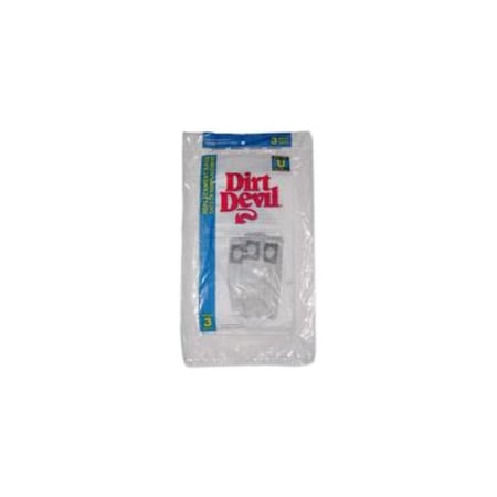 Dirt Devil Vacuum Bag For Bag 3 pk 3-920047-001