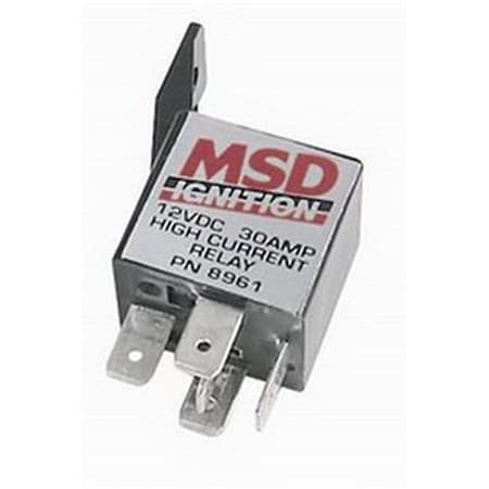 Msd Co. 8961 Nitrous Oxide Solenoid Relay 30 Amp M46-8961